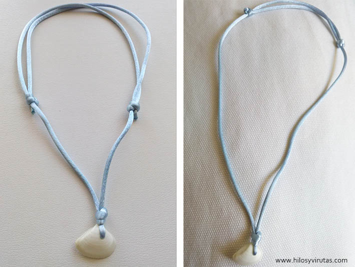 collar con nudo corredizo