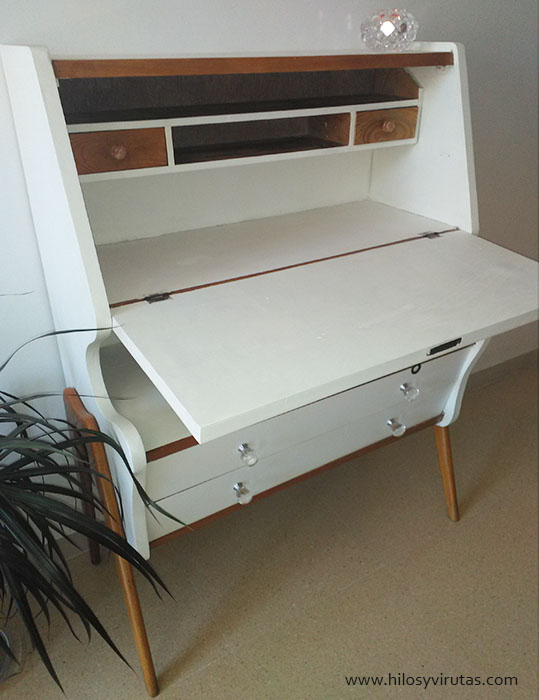 escritorio secreter midcentury