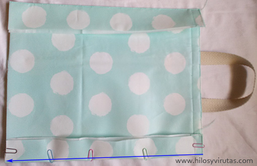 laterales bolsa hule