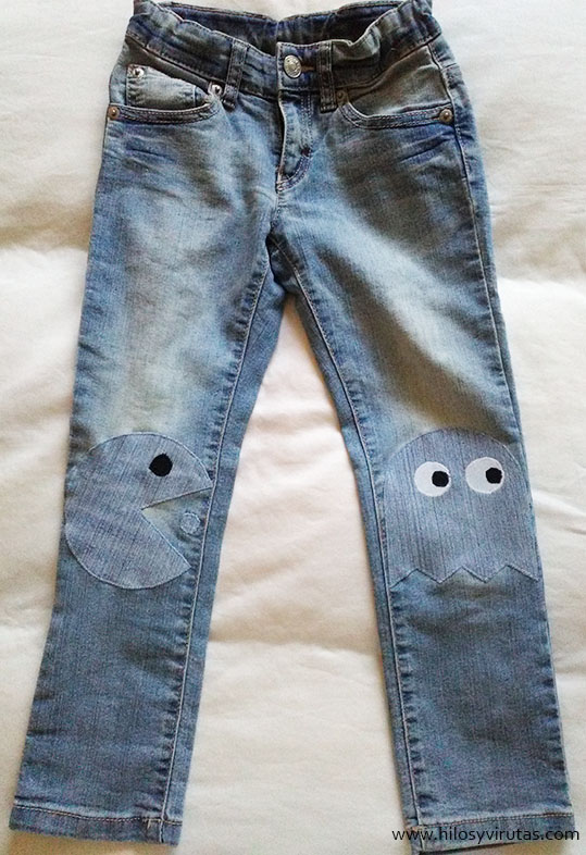 pantalon parches pacman
