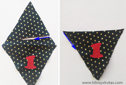 banderola adviento aplicacion número