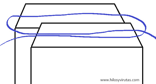 pasar cordon fruncir mochila