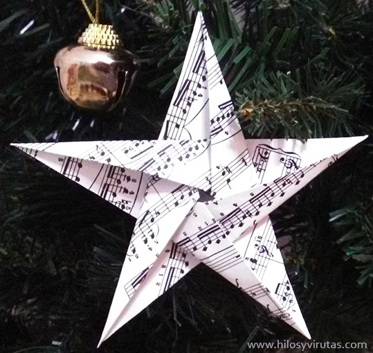 estrella 5 puntas partitura