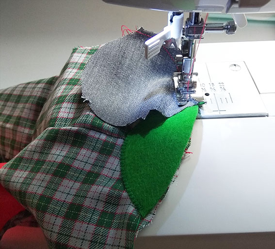 coser cascos elefante trapo