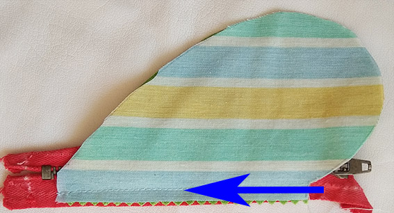 coser cremallera reves