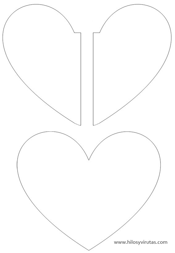 patron monedero corazon