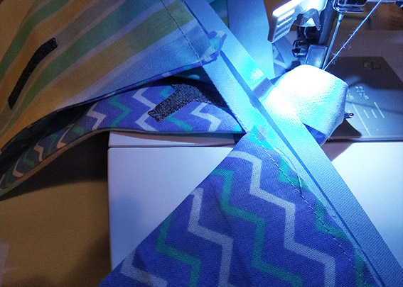 coser banderines a cinta bies