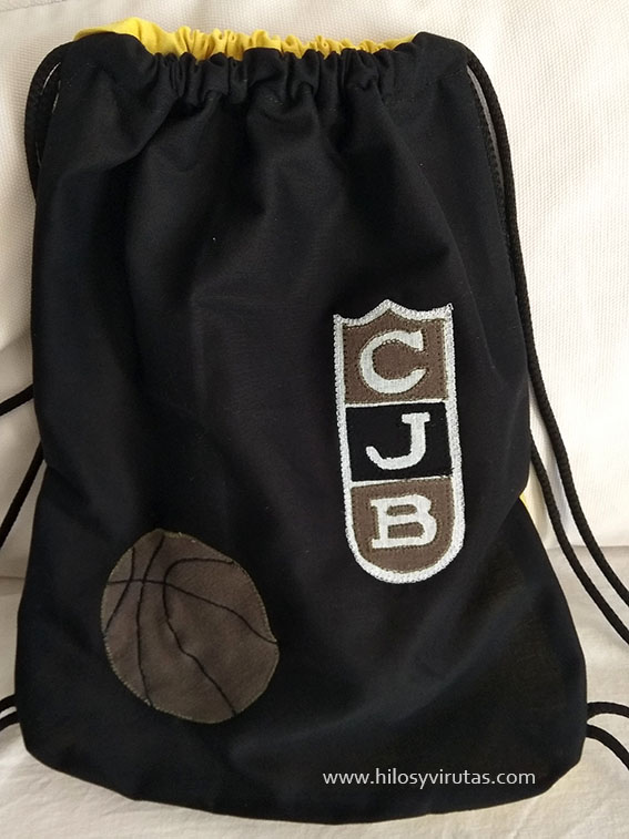 mochila penya club juventut badalona basquet