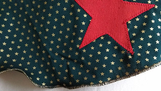 borde dorado navidad