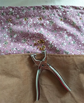 bolso ollaos arandelas