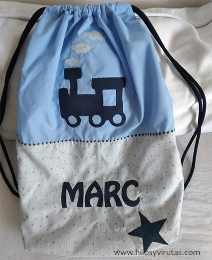 Mochila Marc aplicaciones