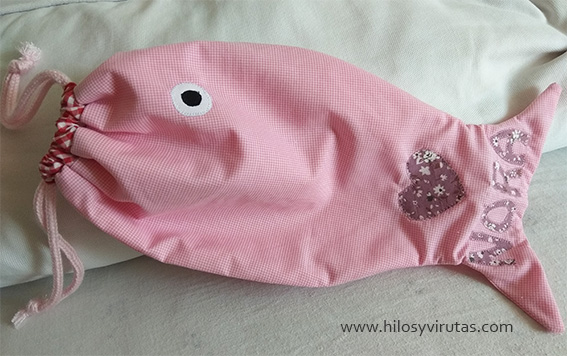 bolsa merienda Pez nora aplicaciones