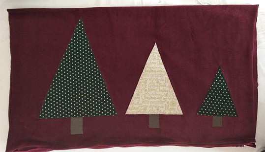 cojín navidad aplicaciones